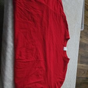 Classic Red Crewneck Tee